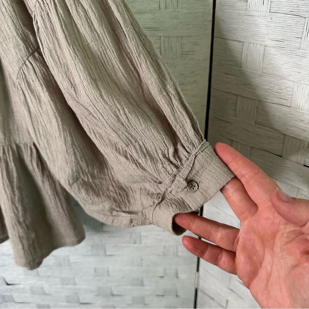 Mod Ref Oversize Peasant Top Balloon Sleeves Gazz… - image 4